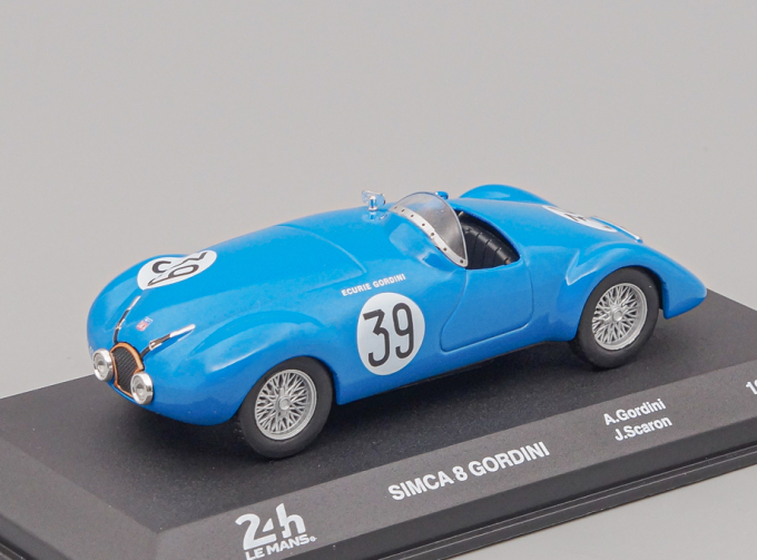 SIMCA 8 1.1l Team Gordini #39 (1939) Amedee Gordini / Jose Scaron, 24h Le Mans Collection