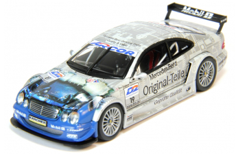 MERCEDES-BENZ CLK-Class AMG ORIGINAL-TEILE No.19 DTM P.Dumbreck (2000), silver blue