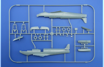 Сборная модель Британский истребитель Supermarine Spitfire MK.XVI Bubbletop