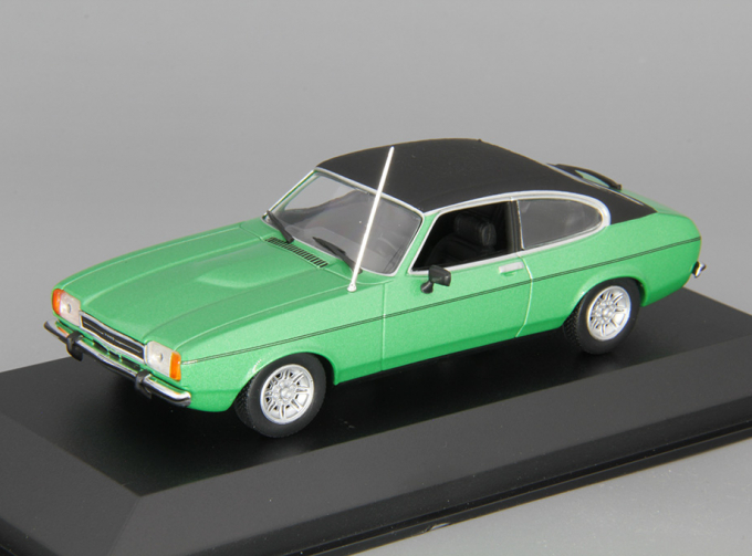 FORD Capri II (1974), green metallic