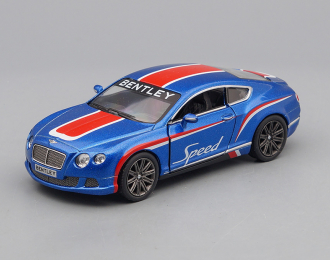BENTLEY Continental GT Speed (2012), blue / red