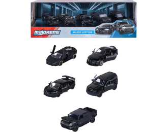 Набор ИЗ 5-ТИ моделей "Black Edition", черный / матовый черный