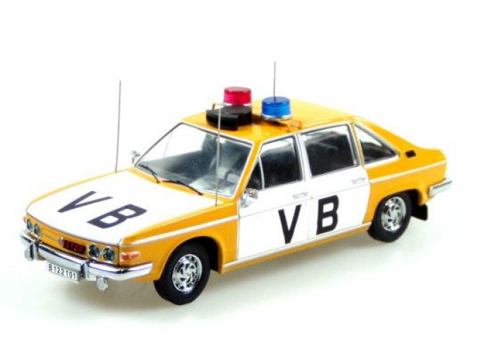 TATRA 613 VB police (1979), оранжевый с белым