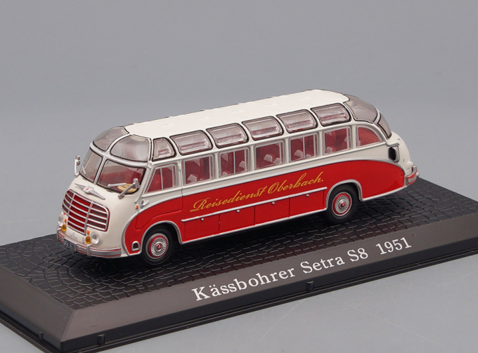 Kassbohrer Setra S8 (1951), red / white