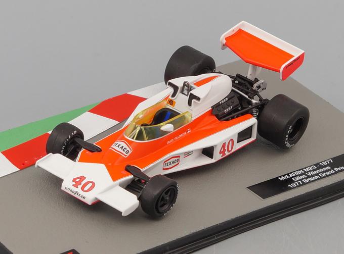 MCLAREN M23 Жиля Вильнёва (1977), Formula 1 Auto Collection 21