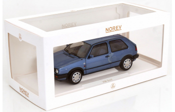 VOLKSWAGEN Golf 2 10 Millionen (1988), light blue-metallic