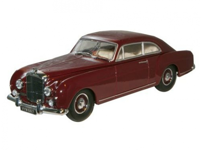 BENTLEY S1 Continental Fastback 1956, Maroon