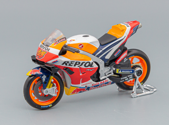 HONDA Rc213v Repsol Honda Team №44 Motogp (2021) Pol Espargaro, Orange Red