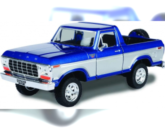 FORD Bronco Hard-top Open (1978), Blue White