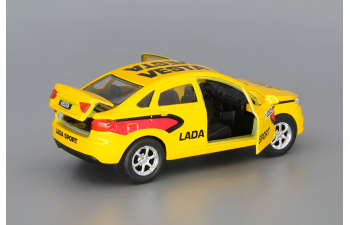 LADA Vesta Sport, жёлтый
