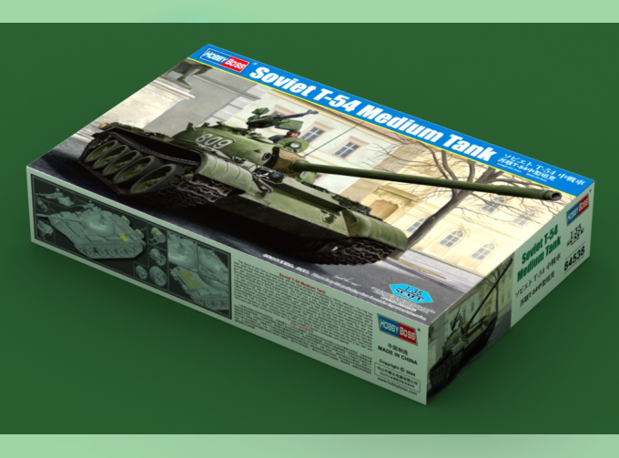 Сборная модель Советский средний танк Т-54