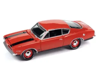 PLYMOUTH Barracuda (1969), red-orange