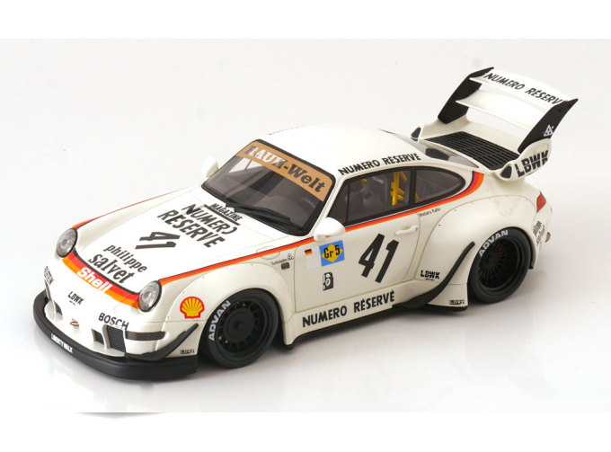 PORSCHE 911 RWB Bodykit Kato-San, white