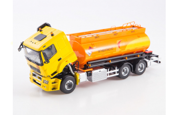 Бецема АЦ/АТЗ-16 (Камский грузовик 65207-87), желтый / оранжевый