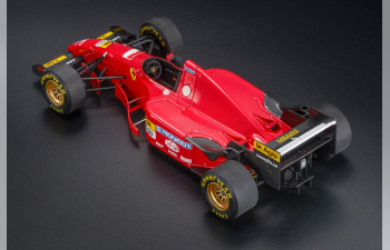 FERRARI F1 412t2 №0 First Test Estoril (22-23 November 1995) Michael Schumacher - Con Vetrina - With Showcase, Red