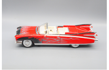 CADILLAC Eldorado 59 красный, пламя, 24 см.
