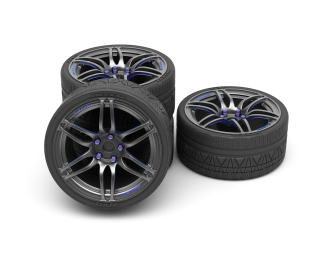 Набор дисков WedsSport SA-60M 18 дюймов (с покрышками)