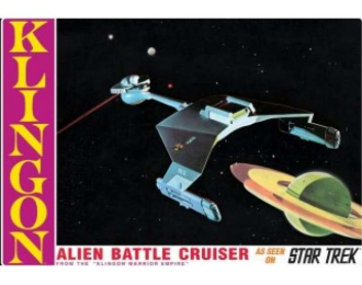 Сборная модель Star Trek: The Original Series Klingon Battle Cruiser