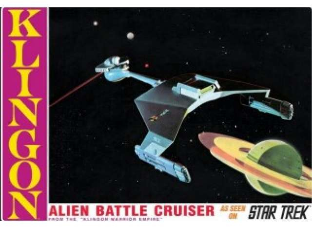 Сборная модель Star Trek: The Original Series Klingon Battle Cruiser