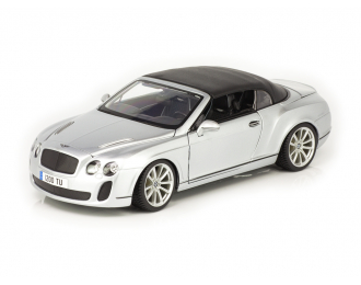 Bentley Continental Supersports Convertible 2012 серебристый