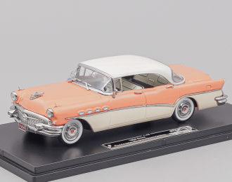 BUICK Roadmaster Riviera 4-Door Hardtop (1956), rose / white