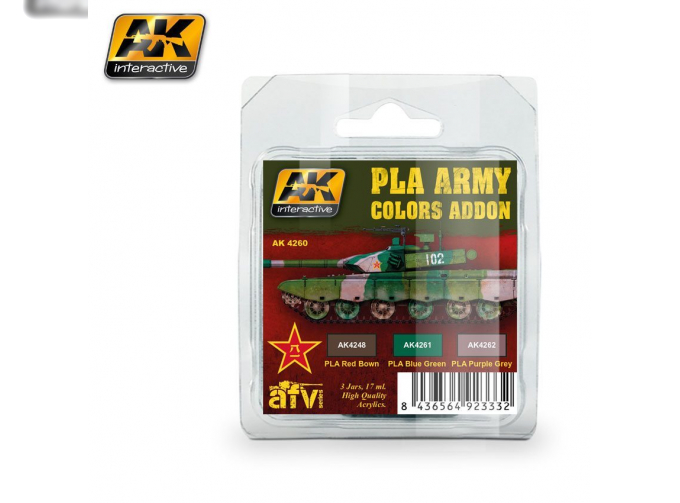 PLA ARMY COLORS ADDON SET