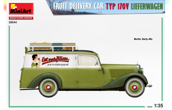 Сборная модель Фургон для доставки фруктов TYP 170V Liefe