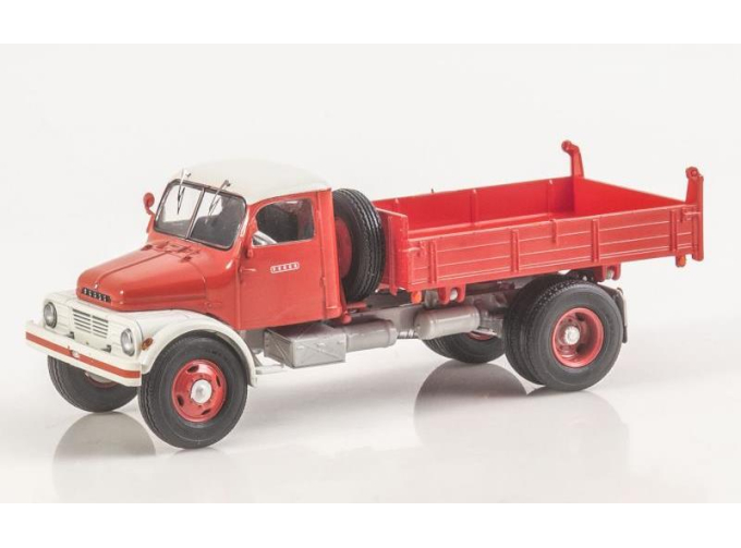 PRAGA S5T-3 самосвал, красно-белый