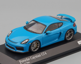 PORSCHE Cayman GT4, miami blau