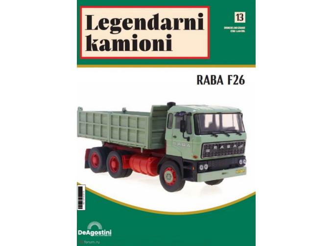 RABA L26.188 6x4, Kultowe Ciezarowki PRL 13