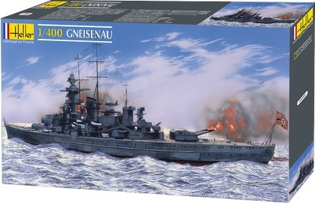 Сборная модель корабль "Gneisenau"