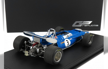 MATRA SIMCA F1 Ms80 N 3 Winner British Gp World Champion 1969 Jackie Stewart - Con Vetrina - With Showcase, Blue White