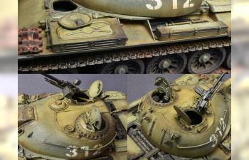Сборная модель Танк Т-54A INTERIOR KIT