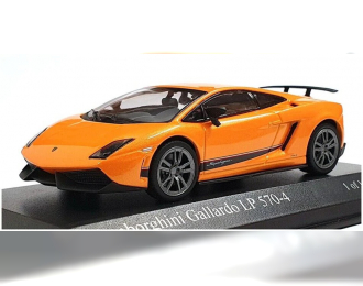 LAMBORGHINI GALLARDO LP 570-4 SUPERLEGGERA (2011) orange metallic