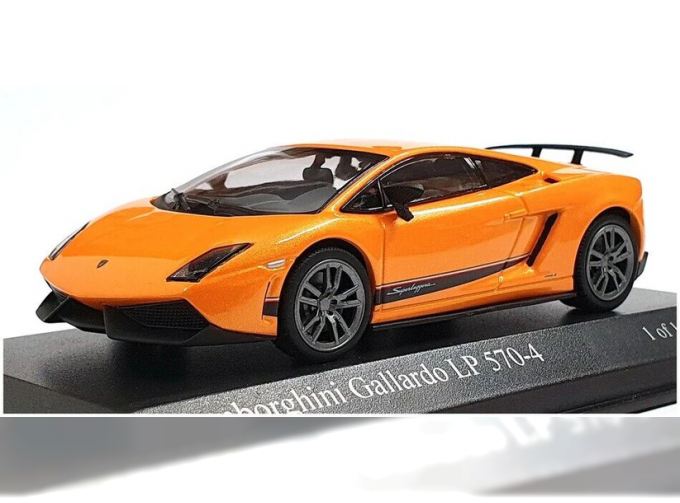 LAMBORGHINI GALLARDO LP 570-4 SUPERLEGGERA (2011) orange metallic