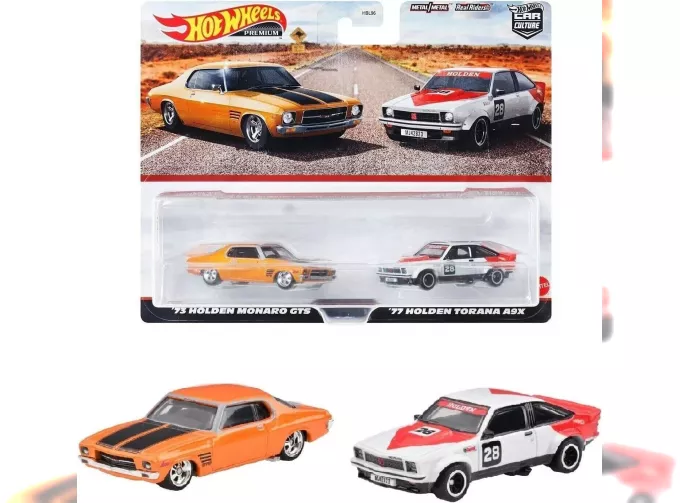 Набор из двух моделей HOLDEN Monaro Gts (1973) & Torana A9x (1977)