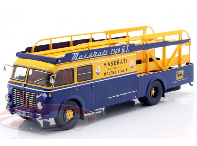FIAT 642 RN2 Bartoletti Maserati Renntransporter (1957), blue/yellow