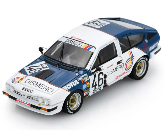 ALFA ROMEO Alfetta GTV6 №46 24h Spa (1985) Marcello Cipriani - Massimo Siena - Giorgio Cipolli, white/blue
