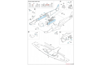 Сборная модель Spitfire Mk.IXc Late - The Weekend Edition