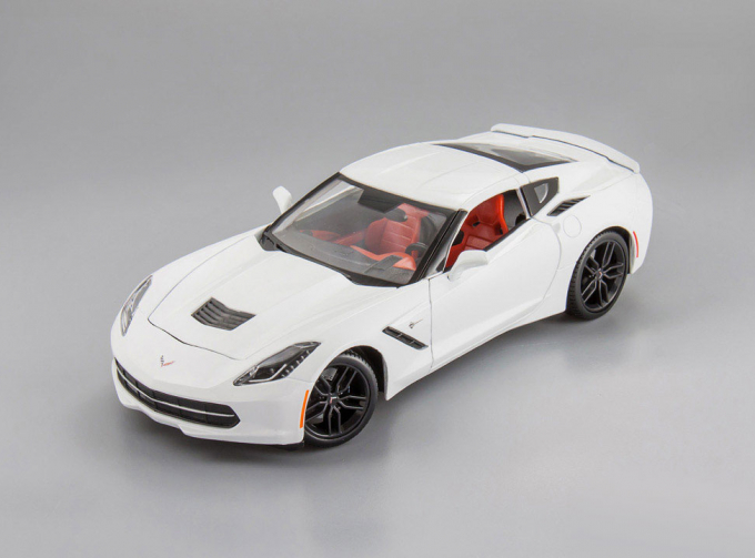 CHEVROLET Corvette Stingray Z51 (2014), white