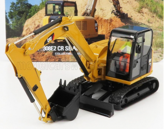 CATERPILLAR Cat308e2 Cr Sb Escavatore Cingolato - Tractor Hydraulic Mini Excavator, Yellow Black