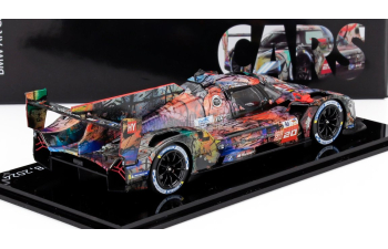 BMW M Hybrid Lmdh P66-3 4.0l Turbo V8 Team Bmw M Wrt N 20 (art Car By Julie Mehretu) 24h Le Mans (2024) Sheldon Van Der Linde - Rene Rast - Robin Frijns, Various