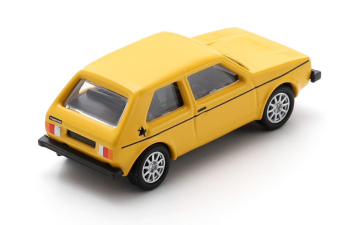 VOLKSWAGEN Golf MKI GL (1976), yellow