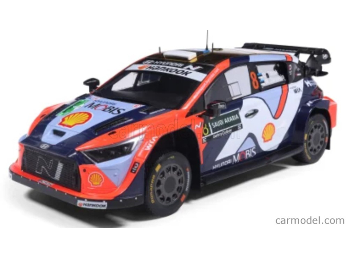 HYUNDAI i20 N RALLY1 TEAM HYUNDAI SHELL MOBIS WRT N 8 RALLY SAUDI ARABIA 2025 OTT TANAK - MARTIN JARVEOJA