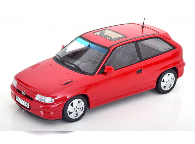 OPEL Astra F GSI (1992), red