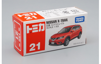 NISSAN X-Trail, red