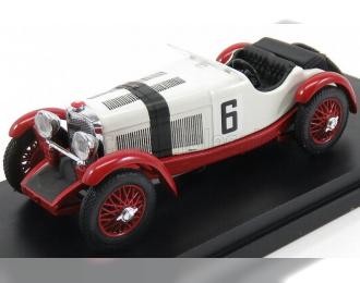 MERCEDES BENZ Sskl Spider №6 Winner Eifelrennen Nurburgring (1927) Rudolf Caracciola, White Bordeaux