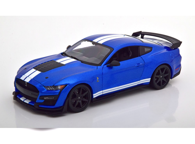 FORD Shelby Mustang GT500 (2020), bluemetallic/white