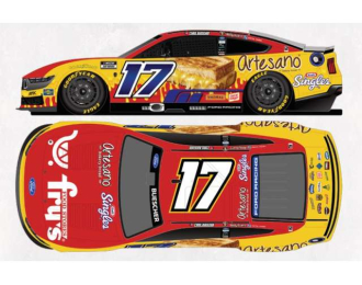 FORD Mustang #17 Chris Buescher *Fry`s/Artesano/Kraft Singles*, red/yellow 2026