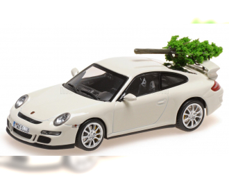 PORSCHE 911 997 Gt3 Rs Coupe Christmas Edition (2024), White